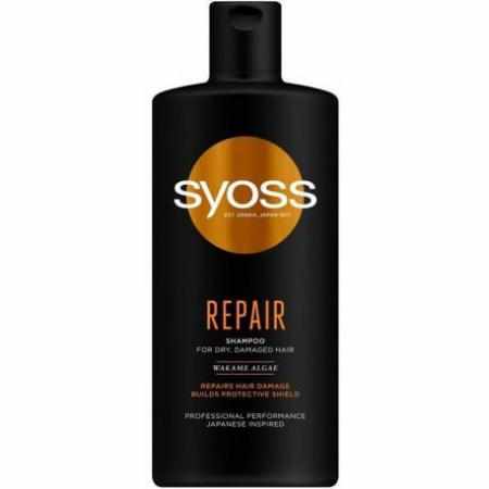 SAMCHEM Syoss Repair Shampoo szampon do włosów suchych i zniszczonych 440ml SYOSS Strona główna Syoss Repair Shampoo szampon