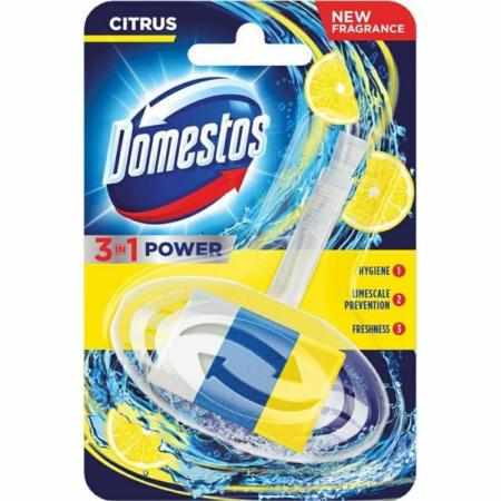 SAMCHEM Domestos Power Zawieszka do WC Citrus 40g DOMESTOS Zawieszki, płyny i żele do toalet Domestos Power Zawieszka do WC 