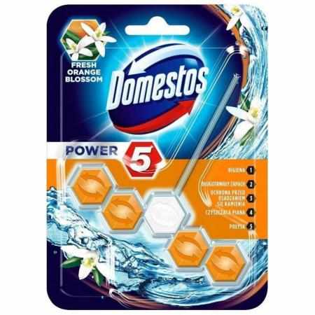 SAMCHEM Domestos Power 5 Orange Blossom Zawieszka do WC DOMESTOS Zawieszki, płyny i żele do toalet Domestos Power 5 Orange B SAMCHEM Domestos Power 5 Orange Blossom Zawieszka do WC DOMESTOS Zawieszki, płyny i żele do toalet Domestos Power 5 Orange B