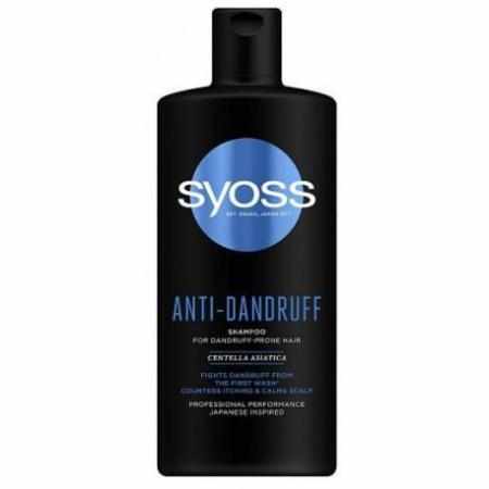 SAMCHEM Syoss Anti-Dandruff Shampoo przeciwłupieżowy szampon do włosów 440ml SYOSS Strona główna Syoss Anti-Dandruff Shampoo