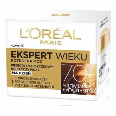 SAMCHEM L`Oreal Age Specialist Ekspert Wieku 70+ Przeciwzmarszczkowy krem odżywczy na dzień 50ml L\'Oréal Paris Strona główn