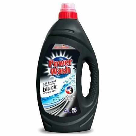 SAMCHEM Power Wash Żel Do Prania Czarnego 4L 92 Prania (Black) Żel do prania Żel do prania czarnych tkanin Power Wash Black