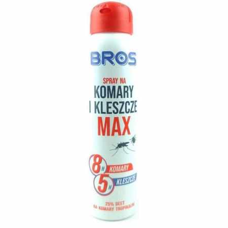 SAMCHEM Bros 90ml Spray Max na komary i kleszcze więcej DEET maksymalna ochrona 90 ml BROS Strona główna Wygodny  w  użyciu 
