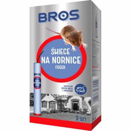 SAMCHEM BROS ŚWIECE NA NORNICE FOGER 3SZT 1359 B BROS Strona główna Świece przeznaczone do odstraszania nornic na ziemnych k