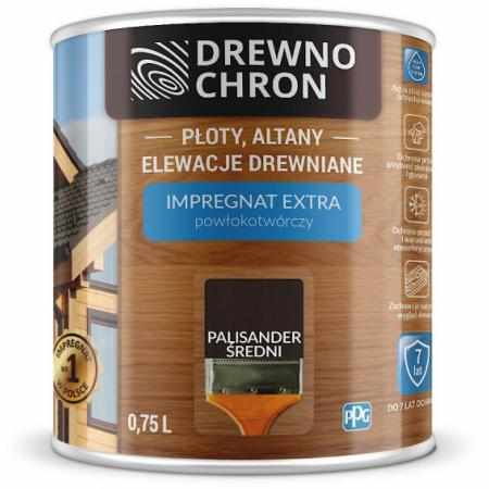 SAMCHEM DREWNOCHRON IMPREGNAT EXTRA PALISANDER 0,75L DREWNOCHRON Impregnat do drewna DREWNOCHRON IMPREGNAT DO DREWNA EXTRA K