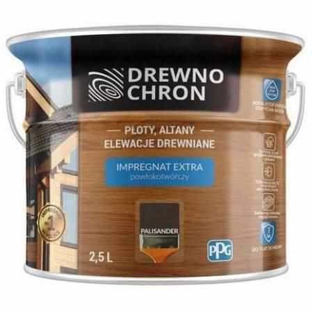 SAMCHEM DREWNOCHRON IMPREGNAT EXTRA PALISANDER 2,5L DREWNOCHRON Impregnat do drewna DREWNOCHRON IMPREGNAT DO DREWNA EXTRA KO