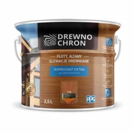 SAMCHEM DREWNOCHRON IMPREGNAT EXTRA TIKOWY 4,5L DREWNOCHRON Impregnat do drewna DREWNOCHRON IMPREGNAT DO DREWNA EXTRA KOLOR:
