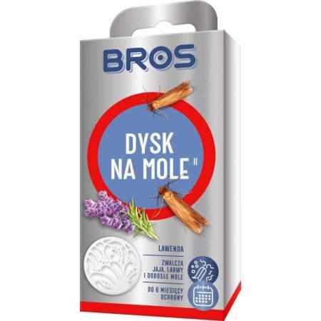 SAMCHEM Bros Dysk na mole odzieżowe Lawendowy Do szafy garderoby Zwalcza Zabezpiecza BROS Strona główna BROS DYSK NA MOLE LA
