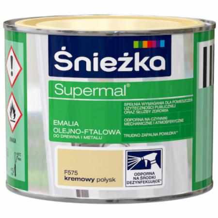 SAMCHEM SUPERMAL MAHOŃ 0,2L Śnieżka Emalie do metalu, drewna i betonu. SUPERMAL MAHOŃ 0,2L 5903973002529