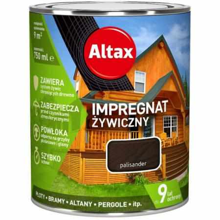 SAMCHEM IMPREGNAT ŻYWICZNY 0,75L PALISANDER Altax Impregnat do drewna IMPREGNAT DO DREWNA ŻYWICZNY 0,75L PALISANDER590017296