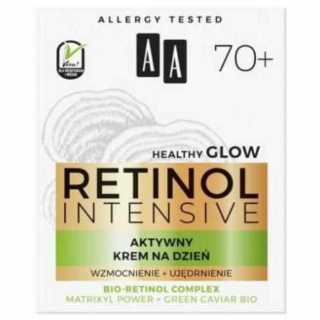 SAMCHEM AA Retinol Intensive 70+ aktywny krem na dzień Wzmocnienie + Ujędrnienie Matrixyl Power & Green Caviar Bio 50ml Ocea