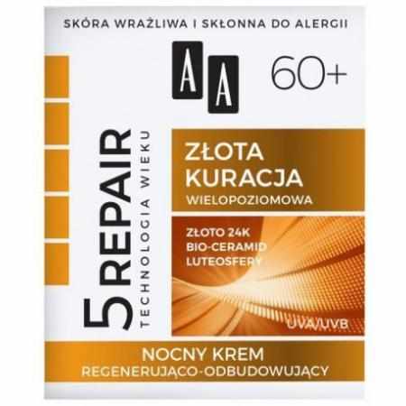 SAMCHEM AA Technology Age 5Repair 60+ krem regenerująco-odbudowujący na noc 50ml Oceanic Strona główna AA Technology Age 5Re