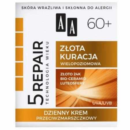 SAMCHEM AA Technology Age 5Repair 60+ krem przciwzmarszczkowy na dzień 50ml Oceanic Strona główna AA Technology Age 5Repair 