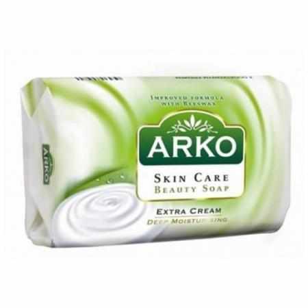 SAMCHEM Arko Skin Care Creamy Mydło kosmetyczne dodatkowe nawilżenie 90 g ARKO Mydła toaletowe Mydło Arko Skin Care wzbogaco
