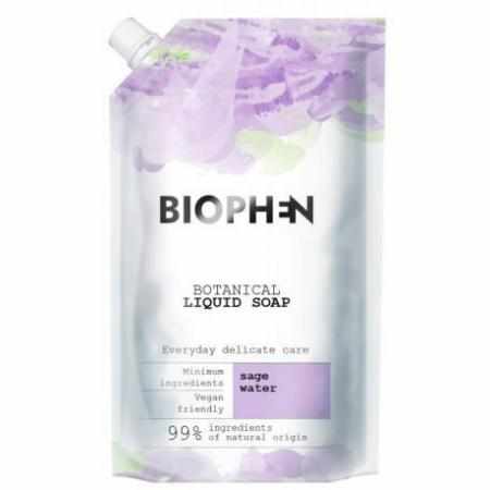 SAMCHEM Biophen Botanical Liquid Soap mydło w płynie Sage Water refill 400ml Biophen Mydła toaletowe 