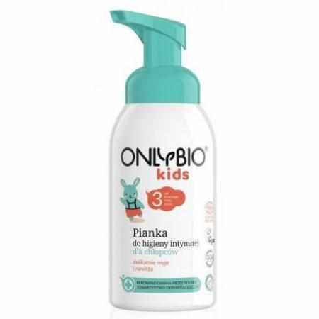 SAMCHEM Onlybio Kids pianka do higieny intymnej dla chłopców od 3. roku życia 300ml ONLYBIO Strona główna Onlybio Kids piank