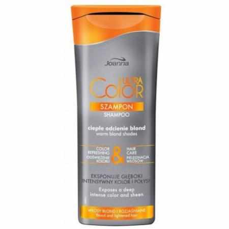 SAMCHEM Joanna Ultra Color System Shampoo For Blond Lightened Hair szampon do włosów blond i rozjaśnianych 200ml JOANNA Stro