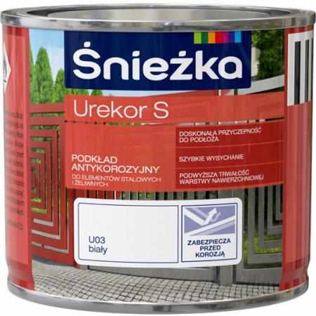 SAMCHEM Podkład antykorozyjny UREKOR S 0,2L BIAŁY Śnieżka Podkłady antykorozyjne Podkład antykorozyjny UREKOR S 0,2L BIAŁY 5