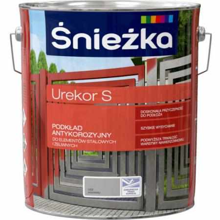 SAMCHEM Podkład antykorozyjny UREKOR S 10,0L POPIELATY Śnieżka Podkłady antykorozyjne Podkład antykorozyjny UREKOR S 10,0L P