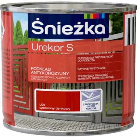 SAMCHEM ŚNIEŻKA UREKOR S CZERWONY 200ML Śnieżka Podkłady antykorozyjne ŚNIEŻKA UREKOR S CZERWONY 200ML 5903973011088 skutecz