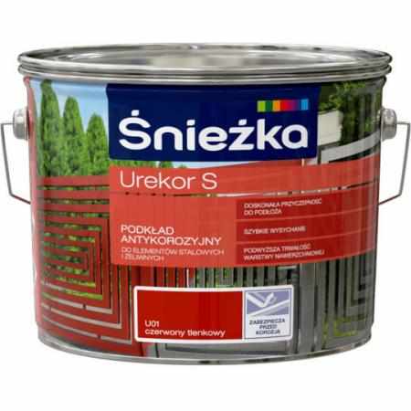 SAMCHEM Podkład antykorozyjny UREKOR S 2,5L CZERWONY TLENKOWY Śnieżka Podkłady antykorozyjne Podkład antykorozyjny UREKOR S 