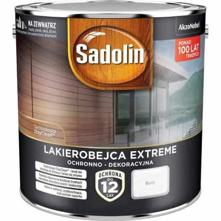 SAMCHEM SADOLIN LAKIEROBEJCA EXTREME BIAŁY 2,5L Sadolin Strona główna SADOLIN LAKIEROBEJCA EXTREME - BIAŁY 2,5L\ndo 12 lat o