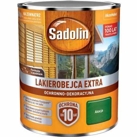 SAMCHEM SADOLIN EXTRA AKACJA 0,75L Sadolin Strona główna SADOLIN - LAKIEROBEJCA EXTRA - AKACJA - puszka - 0,75L