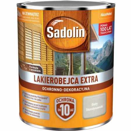 SAMCHEM SADOLIN EXTRA BIAŁY SKANDYNAWSKI 0,75L Sadolin Strona główna SADOLIN - LAKIEROBEJCA EXTRA - BIAŁY SKANDYNAWSKI - pus