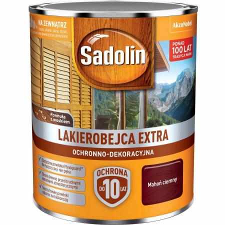 SAMCHEM SADOLIN EXTRA CIEMNY MAHOŃ 0,75L Sadolin Strona główna SADOLIN - LAKIEROBEJCA EXTRA - CIEMNY MAHOŃ - puszka - 0,75L