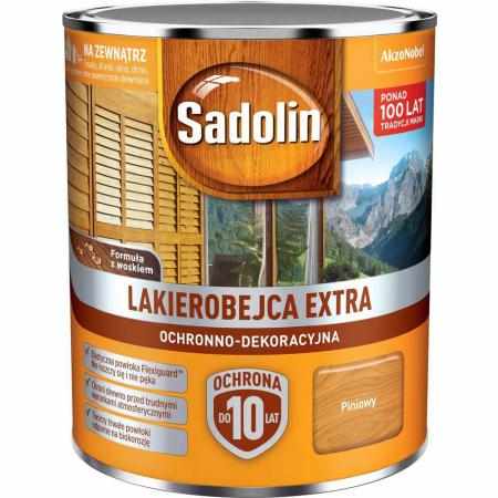 SAMCHEM SADOLIN EXTRA PINIOWY 0,75L Sadolin Strona główna SADOLIN - LAKIEROBEJCA EXTRA - PINIOWY - puszka - 0,75L