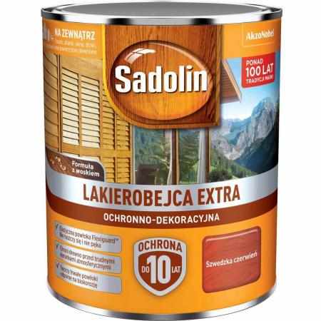 SAMCHEM SADOLIN EXTRA SZWEDZKA CZERW 98 0,75L Sadolin Strona główna SADOLIN - LAKIEROBEJCA EXTRA - SZWEDZKA CZERWIEŃ - puszk