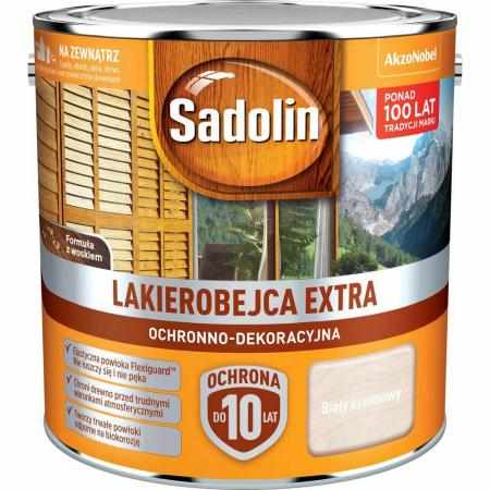 SAMCHEM SADOLIN EXTRA BIAŁY KREMOWY 2,5L Sadolin Strona główna SADOLIN - LAKIEROBEJCA EXTRA - BIAŁY KREMOWY - wiadro - 2,5L