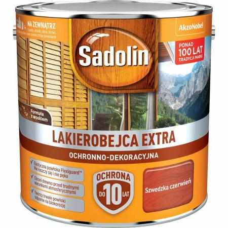 SAMCHEM SADOLIN EXTRA SZWEDZKA CZERW 98 2,5L Sadolin Strona główna SADOLIN - LAKIEROBEJCA EXTRA - SZWEDZKA CZERWIEŃ - wiadro