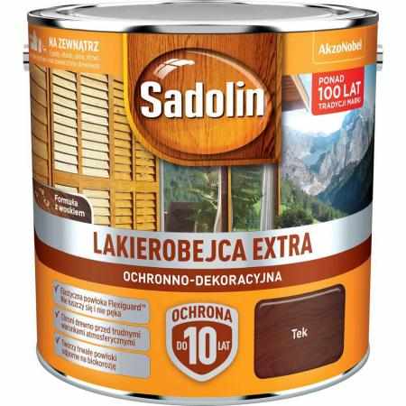 SAMCHEM SADOLIN EXTRA TEK 2,5L Sadolin Strona główna SADOLIN - LAKIEROBEJCA EXTRA - TIKOWY - wiadro - 2,5L SAMCHEM SADOLIN EXTRA TEK 2,5L Sadolin Strona główna SADOLIN - LAKIEROBEJCA EXTRA - TIKOWY - wiadro - 2,5L