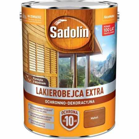 SAMCHEM SADOLIN EXTRA MAHOŃ 7 5L Sadolin Strona główna SADOLIN - LAKIEROBEJCA EXTRA - Mahoń - wiadro - 5L