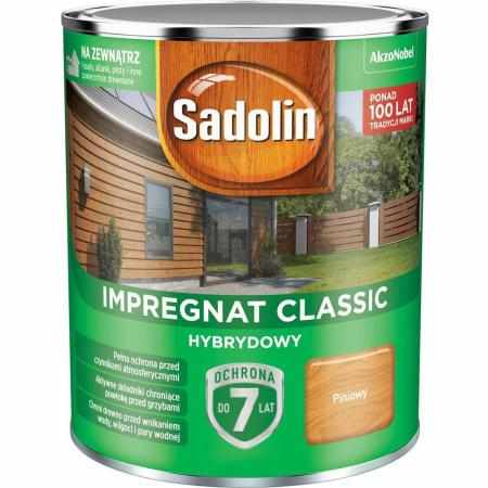 SAMCHEM Sadolin Classic Hybrydowy Piniowy 0,75L Sadolin Impregnat do drewna SADOLIN - impregnat hybrydowy - PINIOWY - puszka