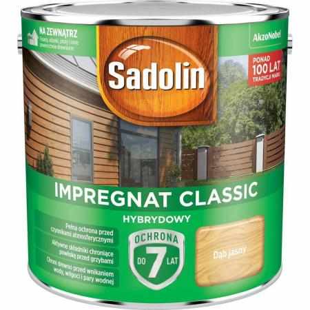 SAMCHEM Sadolin Classic Hybrydowy Dąb Jasny 2,5L Sadolin Impregnat do drewna SADOLIN - impregnat hybrydowy - DĄB JASNY - wia SAMCHEM Sadolin Classic Hybrydowy Dąb Jasny 2,5L Sadolin Impregnat do drewna SADOLIN - impregnat hybrydowy - DĄB JASNY - wia