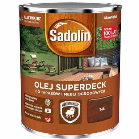SAMCHEM OLEJ DO DREWNA SUPERDECK TEK 33 0,75L Sadolin Strona główna SAD SUPERDECK TEK 33 0,75LDużo towarów w bazie. Opisy pr
