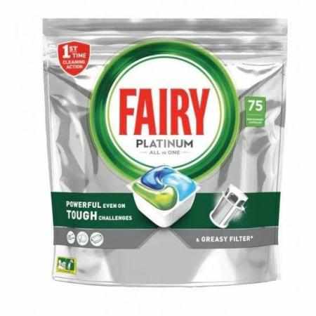 SAMCHEM Fairy Platinum All in One tabletki do zmywarki 75 FAIRY Tabletki do zmywarki Fairy Platinum All in One tabletki do z