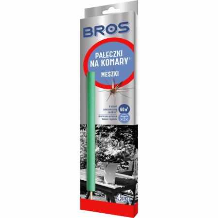 SAMCHEM Bros 4szt. Pałeczki na komary meszki Działanie owadobójcze 60m2 Ogród Taras BROS Strona główna Wydzielający się podc