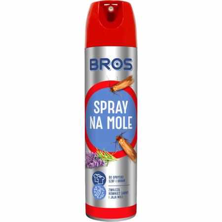 SAMCHEM BROS SPRAY NA MOLE 150 ml BROS Strona główna Przeznaczony do rozpylania w szafach, w szufladach i pojemnikach. Zawar