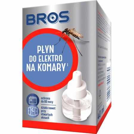 SAMCHEM Bros 40ml Płyn do elektro na komary ochrona 60 nocy zapas uzupełnienie BROS Strona główna Płyn owadobójczy do stosow