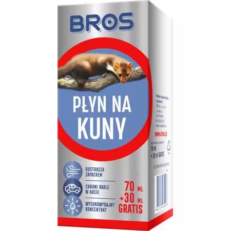 SAMCHEM Bros 70ml+30ml Gratis Płyn na kuny ochrona kabli w samochodzie koncentrat o dużej wydajności BROS Strona główna Płyn