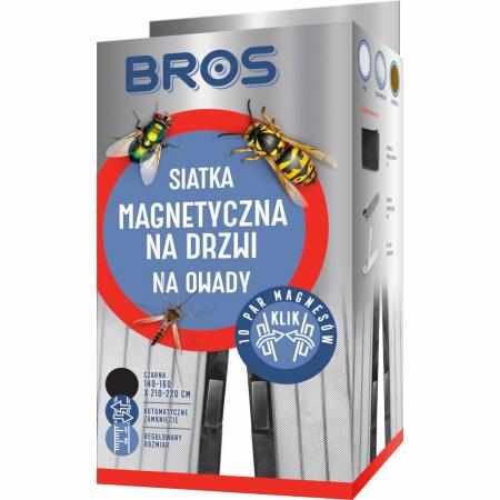 SAMCHEM BROS 140x220cm Siatka na drzwi przeciw owadom Moskitiera Biała Zatrzymuje owady BROS Strona główna Innowacyjna siatk