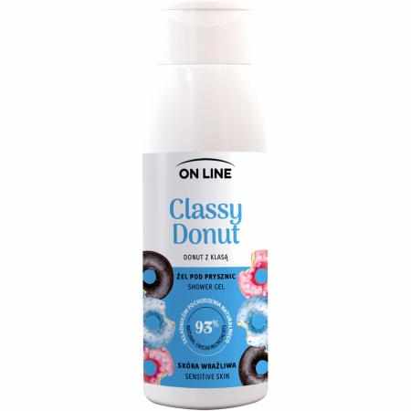 SAMCHEM Żel pod prysznic Classy Donut 400ml On Line Strona główna Nawilżający, deserowy żel pod prysznic o zapachu czekolado