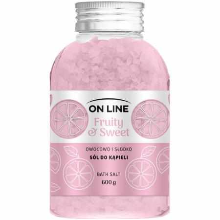 SAMCHEM SÓL DO KĄPIELI Fruity&Sweet Pink 600g On Line Strona główna Sól do kąpieli FRUITY &amp; SWEET to odprężenie dla ciał