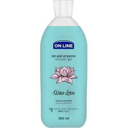 SAMCHEM Żel pod prysznic Water Lotus 500 ml On Line Strona główna ON LINE Water Lotus to kremowy żel pod prysznic. Zawiera a