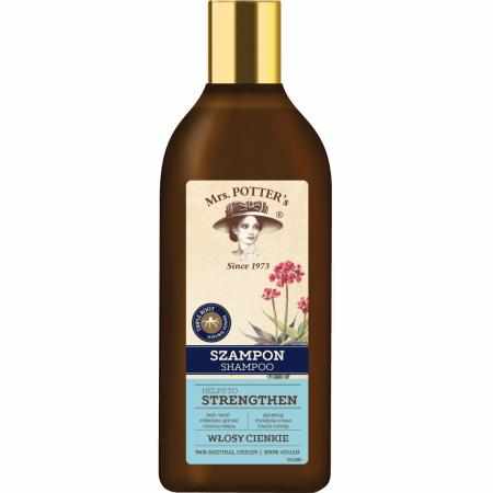 SAMCHEM Szampon TRIPLE ROOT 390 ml MRS. POTTER\'S Strona główna Potrójna moc korzeni. Szampon do mycia włosów cienkich, wyma