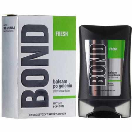 SAMCHEM BOND BALSAM PO GOLENIU FRESH 150ML BOND Męskie balsamy po goleniu Balsam Bond Fresh z odświeżającym Aloe Vera przezn