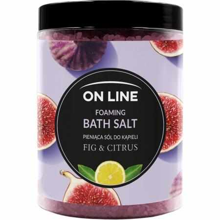 SAMCHEM PIENIĄCA SÓL DO KĄPIELI Fig & Citrus 1200 g On Line Strona główna Pieniąca sól do kąpieli Fig&amp;Citrus pozwala się